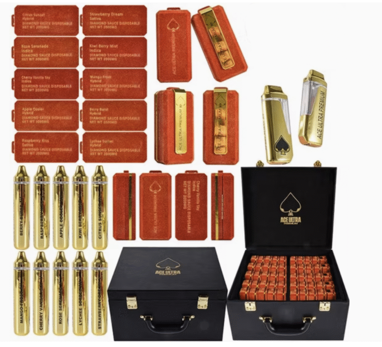 ACE Ultra Premium Black Edition 2 ml al por mayor-Nuevo ACE desechable de 2 g