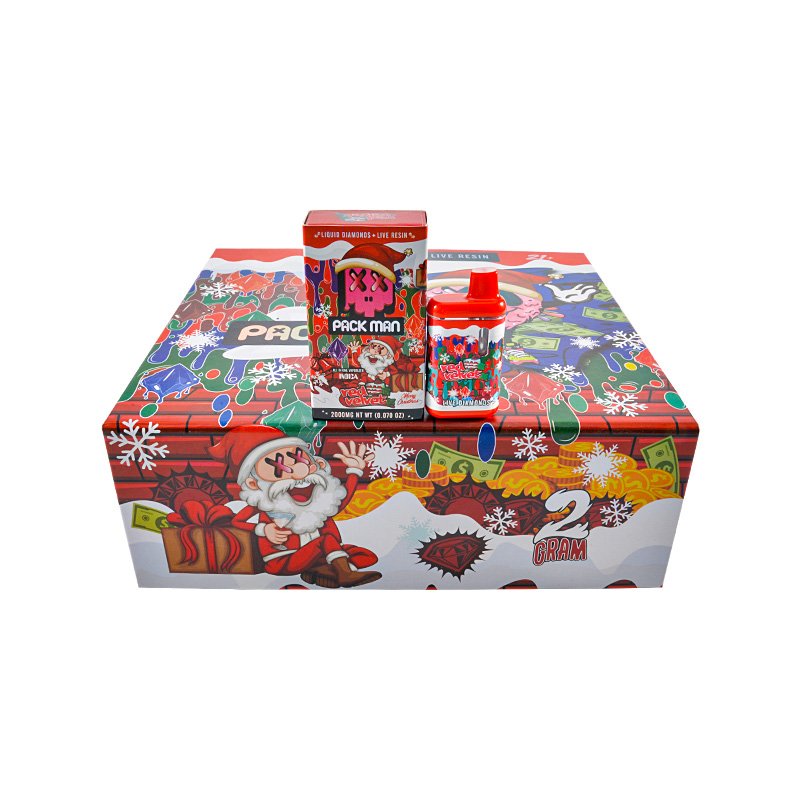 Packman Navidad con pantalla digital, 2000 mg, oferta a granel-10 sabores navideños