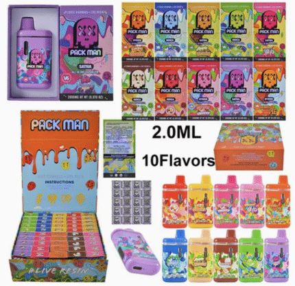 Packman V6 desechable 2g al por mayor | Proveedor online de Packman V6