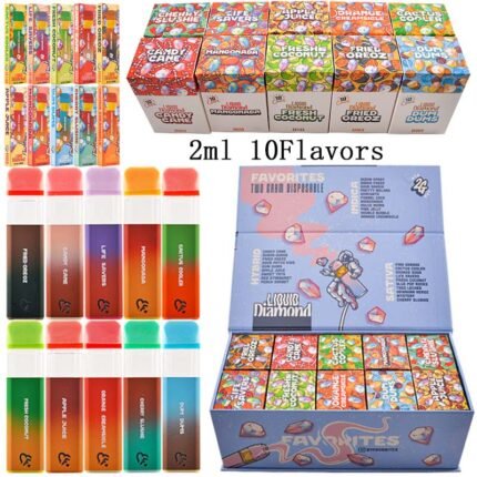 Favorites 2 gramos desechables al por mayor | Proveedor de fábrica de THC desechable