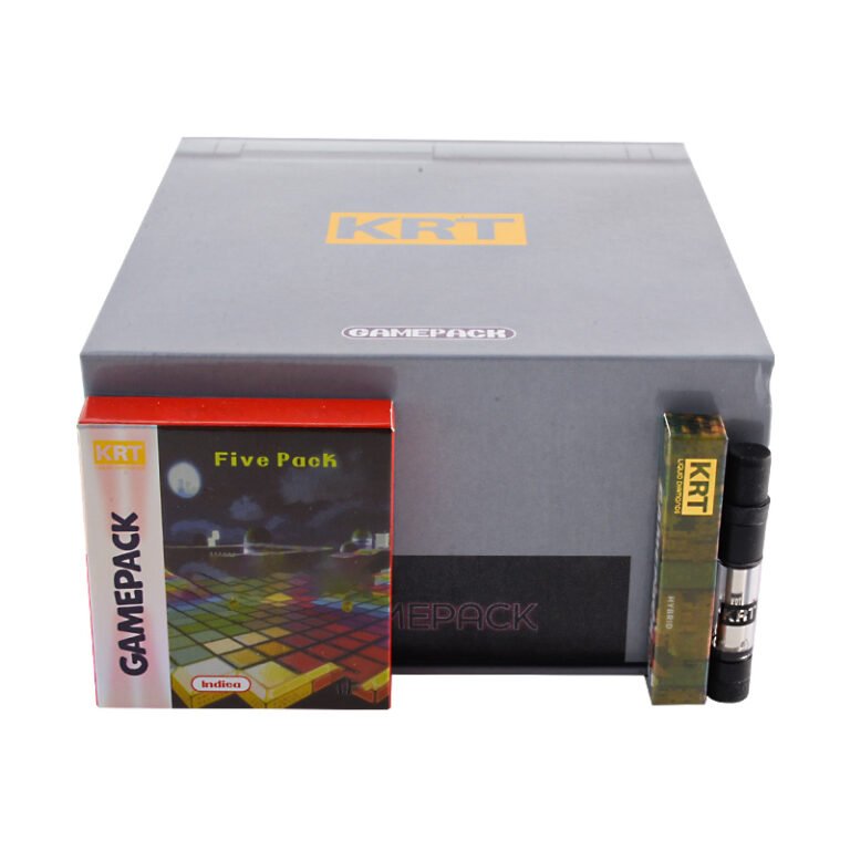 KRT carts GAMEPACK edition 1.0ml - Novedad Cartuchos vapeo CBD