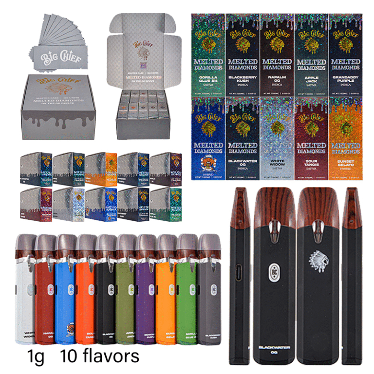 Big Chief Master Case 1g | Melted Diamonds 100 unidades al por mayor