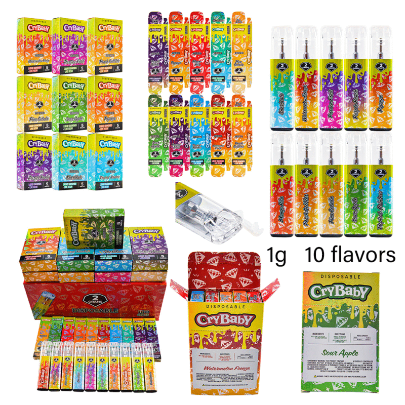 El mejor Crybaby 1000mg a granel | Fábrica de vaporizadores de THC premium