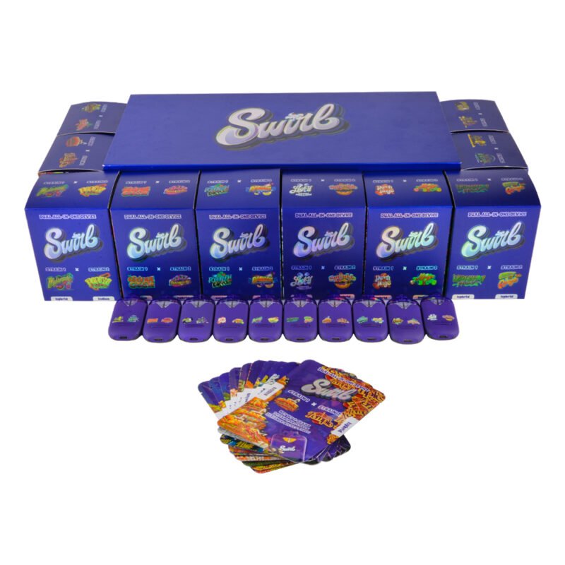 Vape desechable Swirl Switch 1g + 1g - SWIRL de doble cámara al por mayor