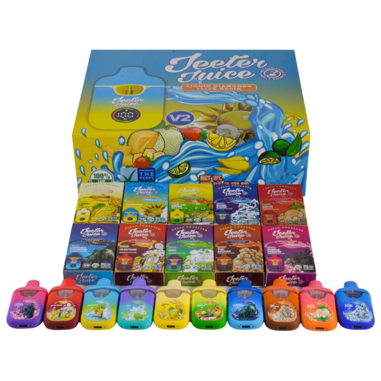 Jeeter Juice V2 1000 mg desechable con pantalla - Nuevo empaque a granel