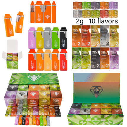 Clean Cart desechable 2g | Vape desechable vacío 2025 al por mayor