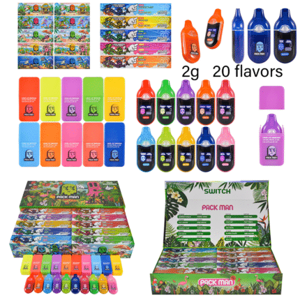 Packman Switch Dual Chamber 2g | Vape desechable para verano al por mayor