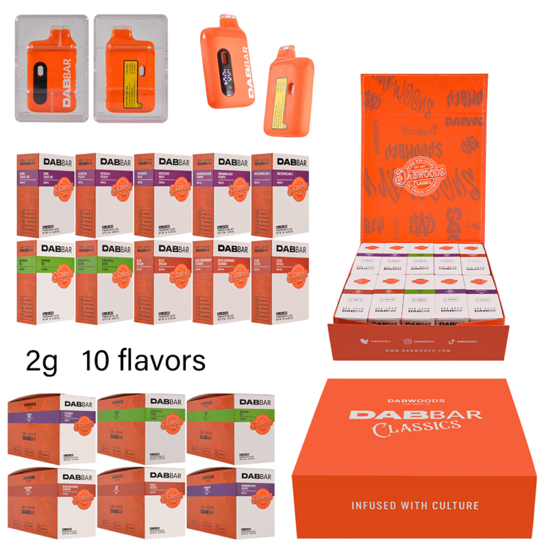 Vape desechable Dabwoods Classics 2gram | Dabwoods Liquid Diamond vacío directamente de fábrica