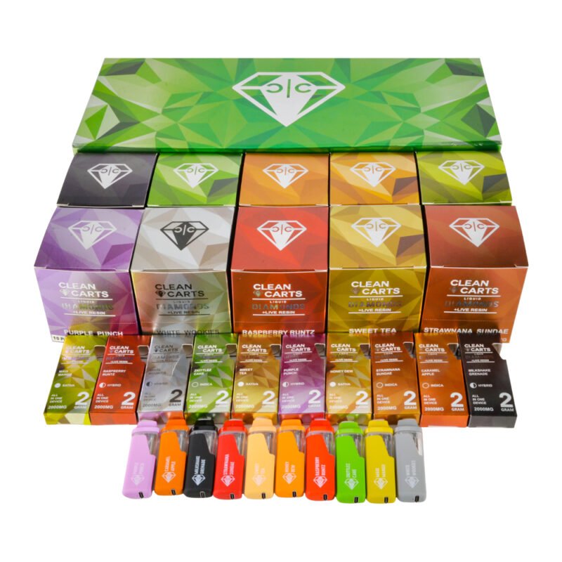Clean Carts 2ml 10 sabores a granel - Fabricantes Proveedores vaporizador