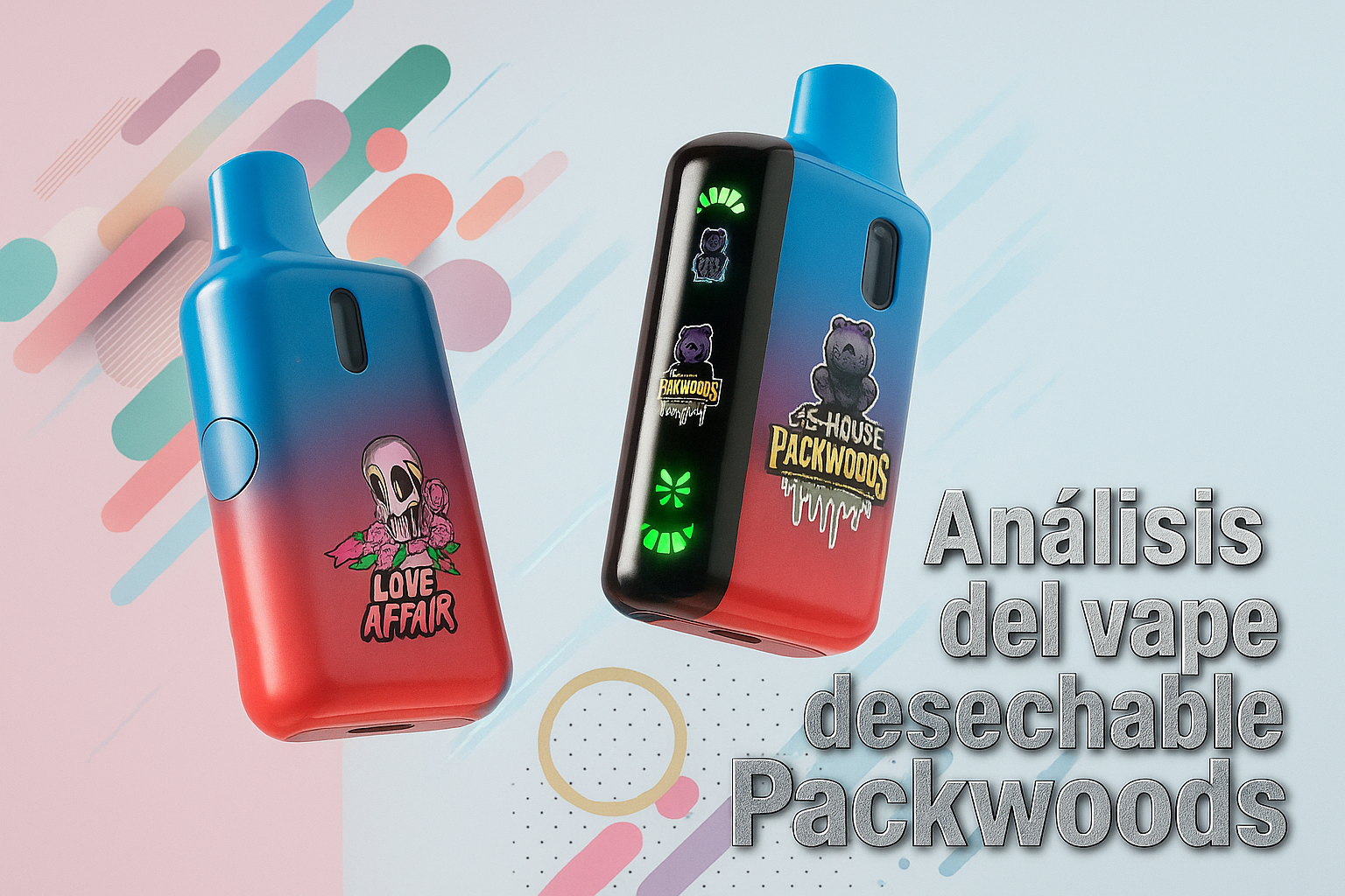 Análisis del vape desechable Packwoods: características, variedades y comparación de rendimiento