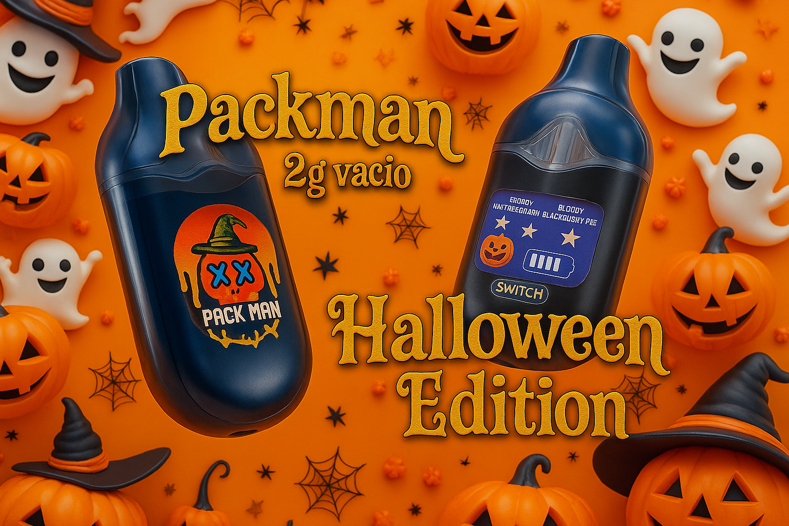 Packman 2g vacío Halloween Edition