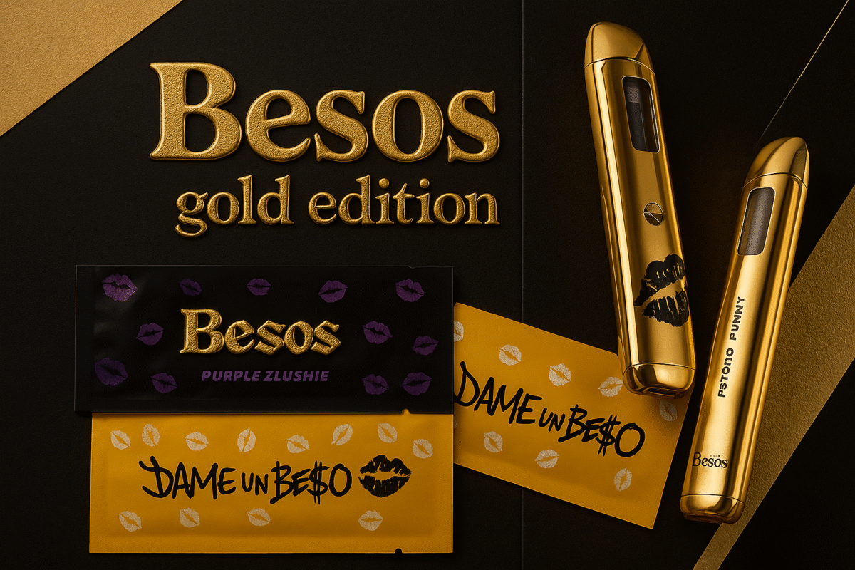 empty Besos gold edition 2g