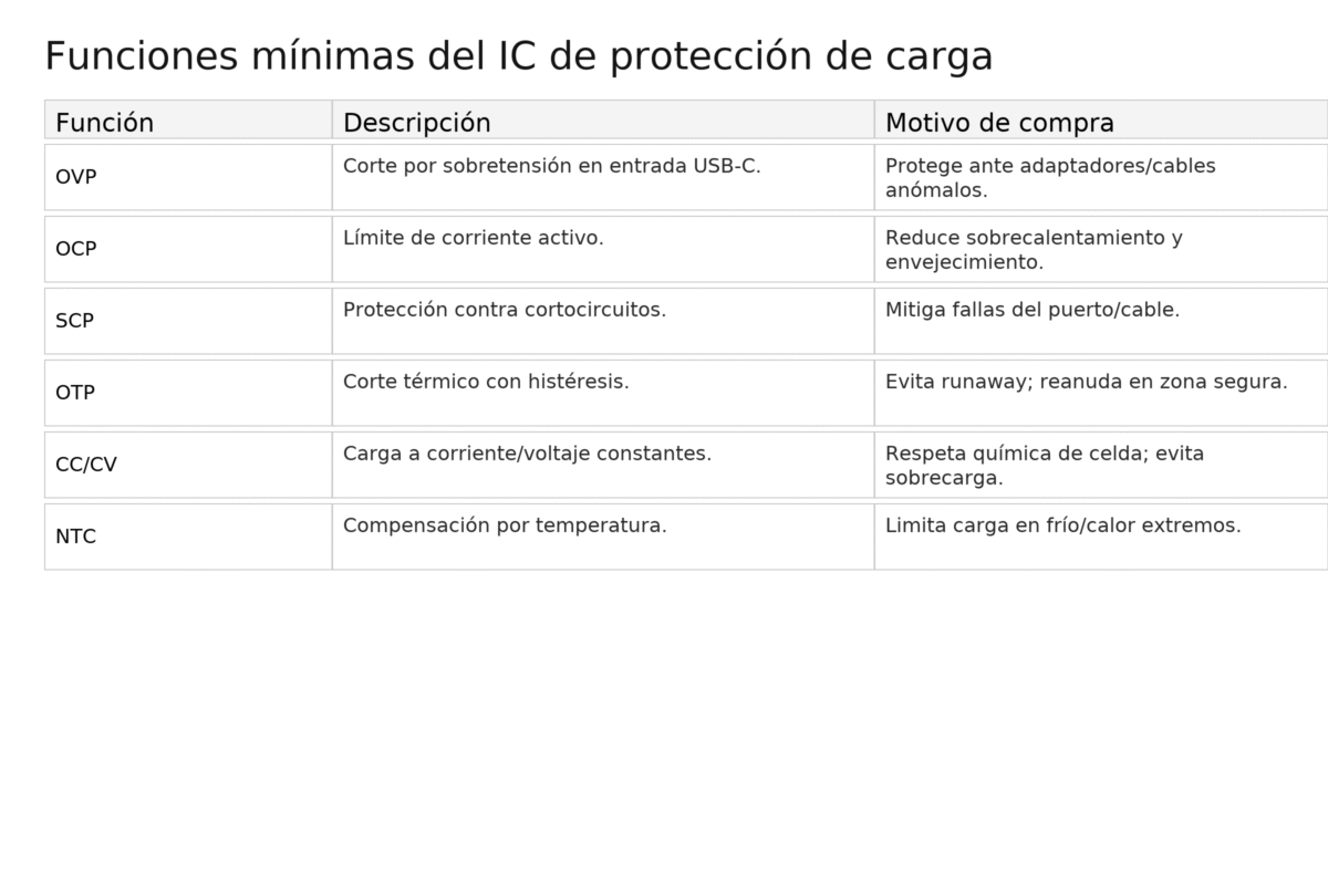 Resumen visual del ensayo UN 38.3 T7 (sobrecarga)