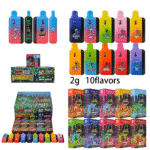 Nuevo Gas house X Packwoods V2 2g con pantalla digital | Venta al por mayor de vaporizadores de THC vacíos