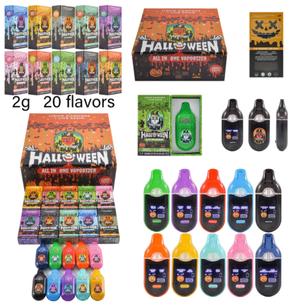 Nueva Halloween Edition PackMan Switch 2G | Vape Pen PackMan de doble sabor al por mayor