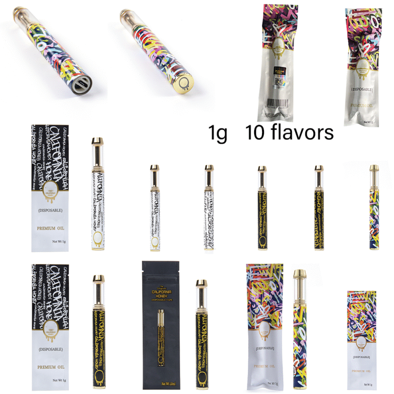 Vape desechable California Honey de 1 ml | Suministro directo de CBD de fábrica