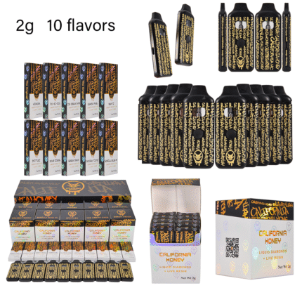 Vape desechable California Honey de 2 gramos | Vape desechable con THC de alta calidad