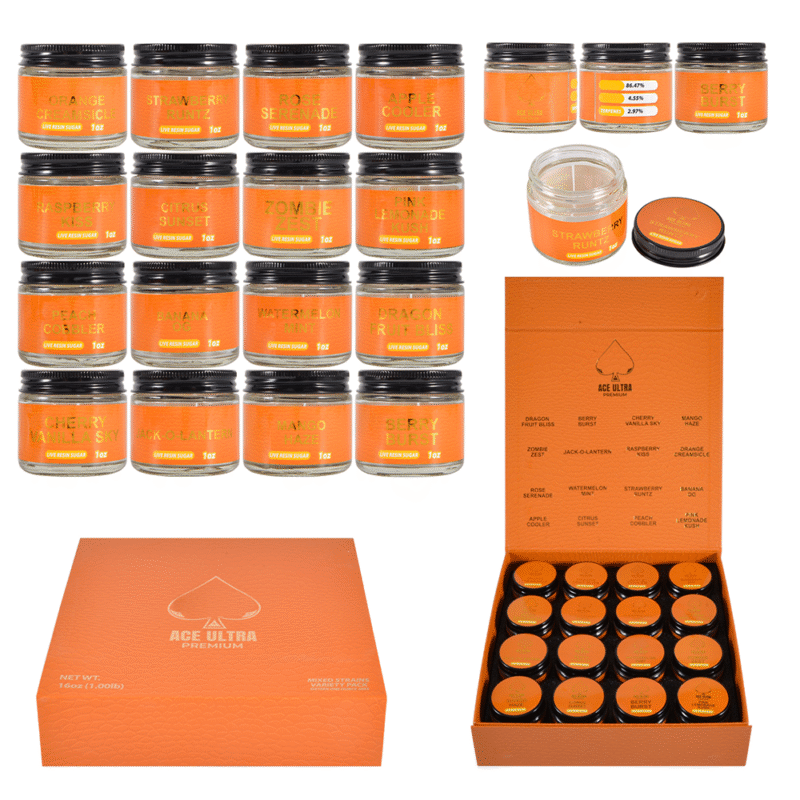 Caja Ace Ultra Premium Baller | Latas Ace naranjas al por mayor