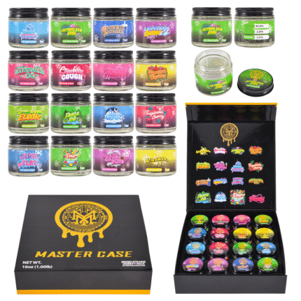 Frascos de vidrio Muha Meds 1oz | Venta al por mayor de vidrio vacío de primera calidad