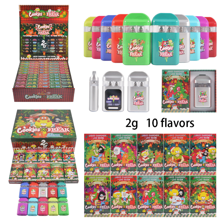 Vaporizador 2025 Cookies x The Freak Brothers Christmas | Proveedor de CBD vacío