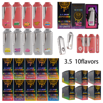 Muha Meds Live Resin 3.5g | Desechables Melted Diamonds a granel