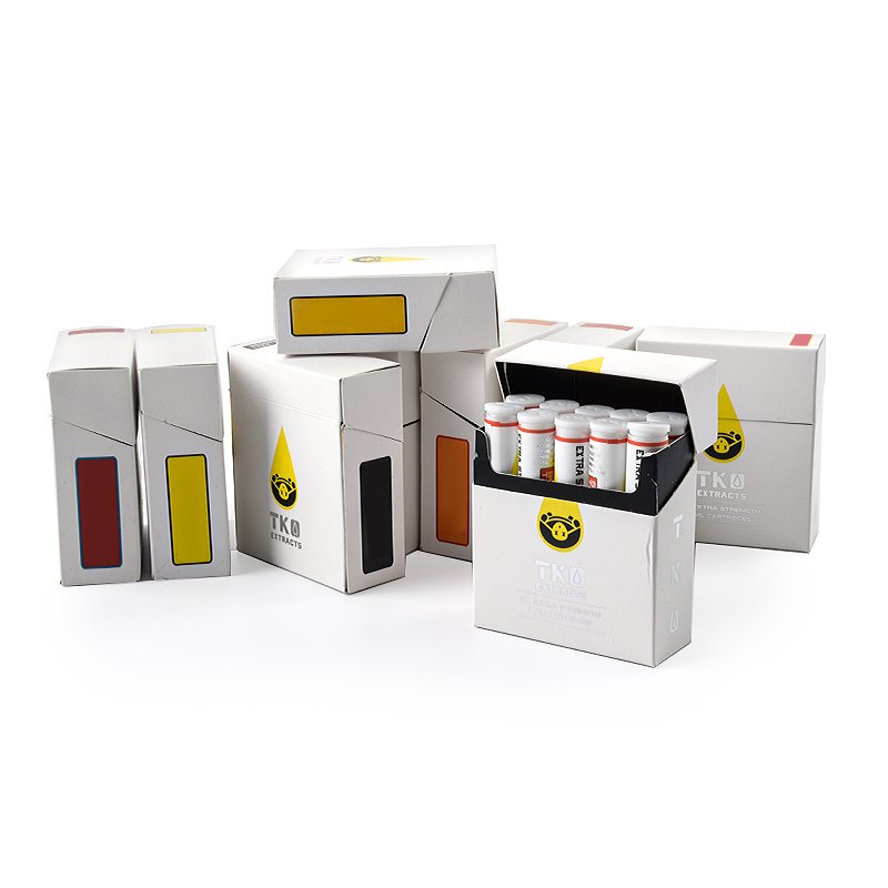 Caja blanco de Tko Extracts
