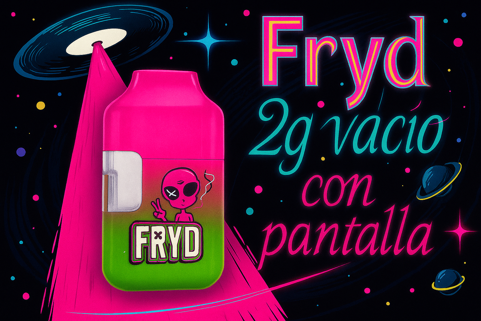 Fryd 2g vacío con pantalla