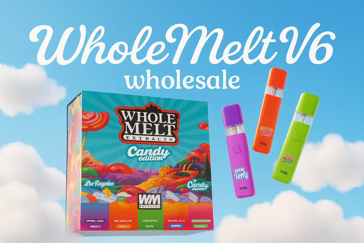 WholeMelt V6 wholesale;WholeMelt V6 al por mayor