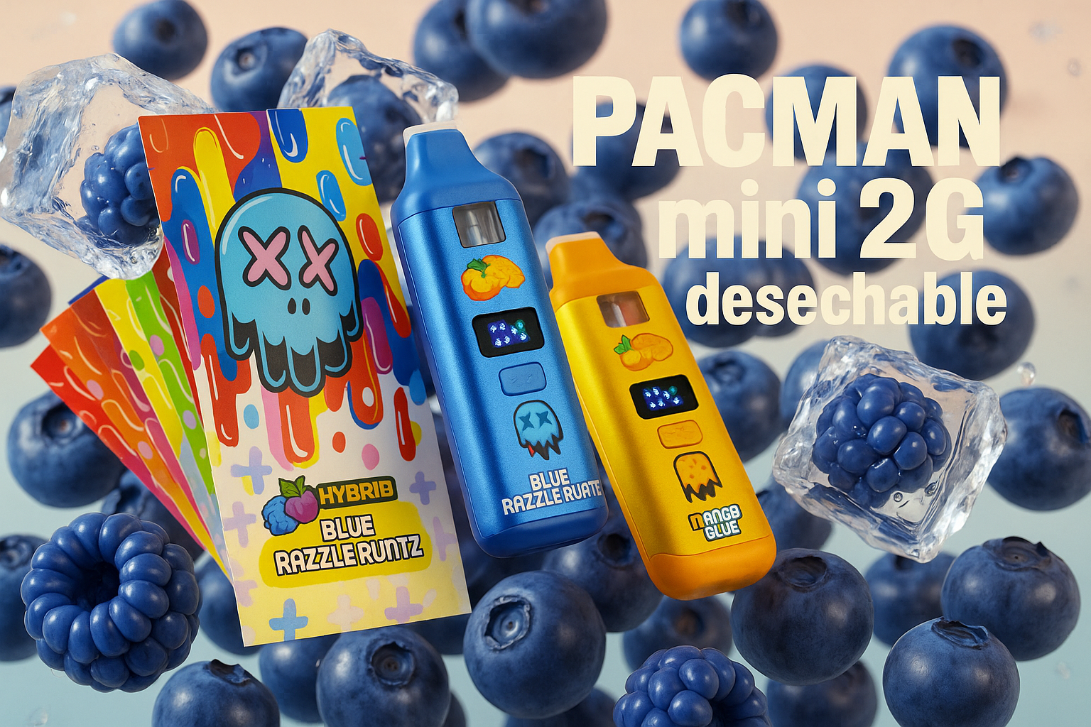 Pacman mini 2G desechable vacío