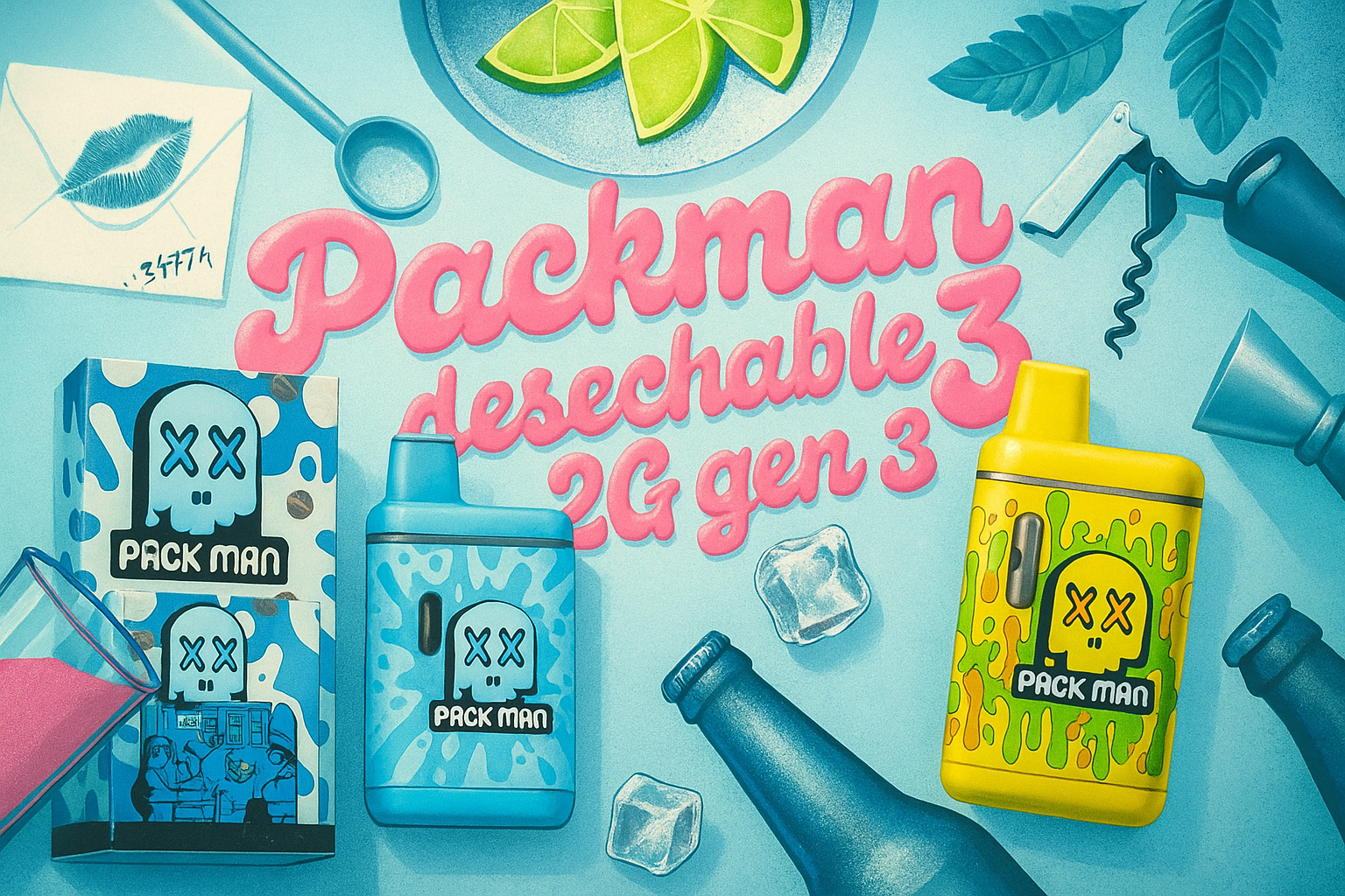 Packman desechable 2G gen 3