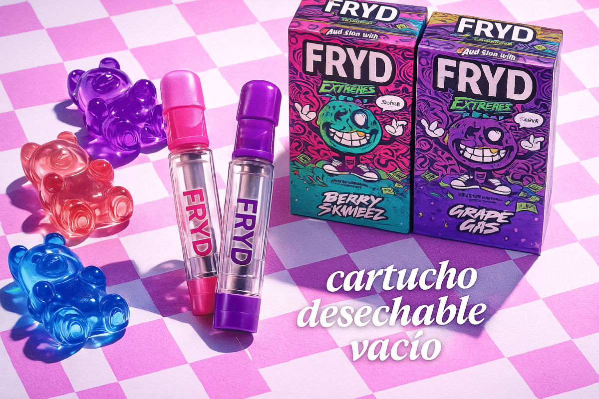 cartucho desechable vacío