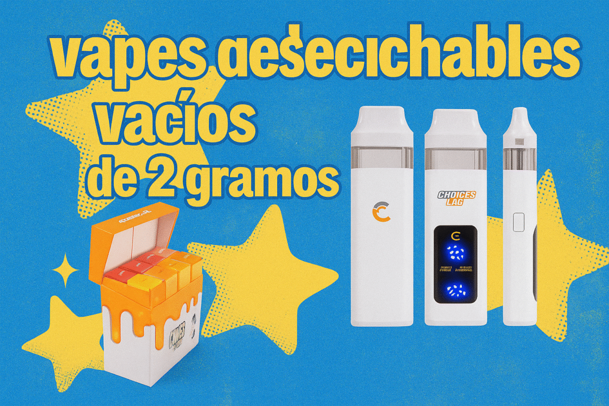 vapes desechables vacíos de 2 gramos