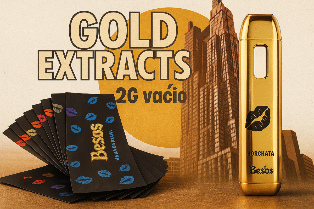 Gold Extracts 2G vacío-Besos al por mayor