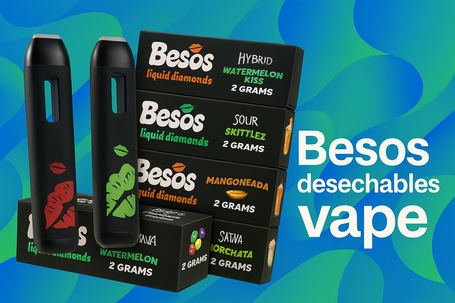 Besos desechables vape