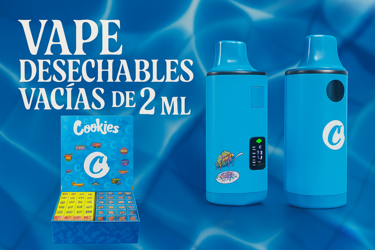 vape desechables vacías de 2 ml