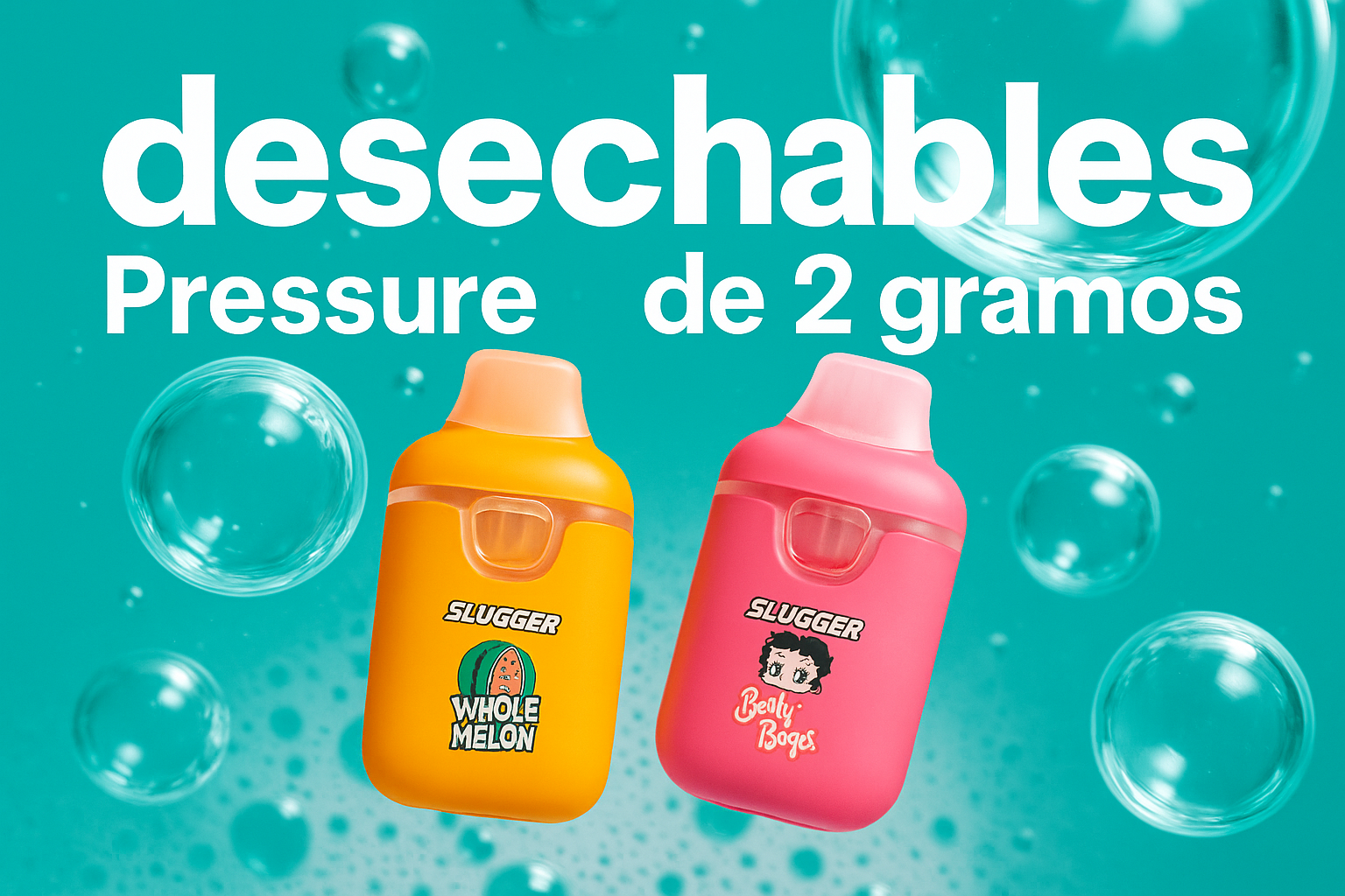 desechables Pressure de 2 gramos