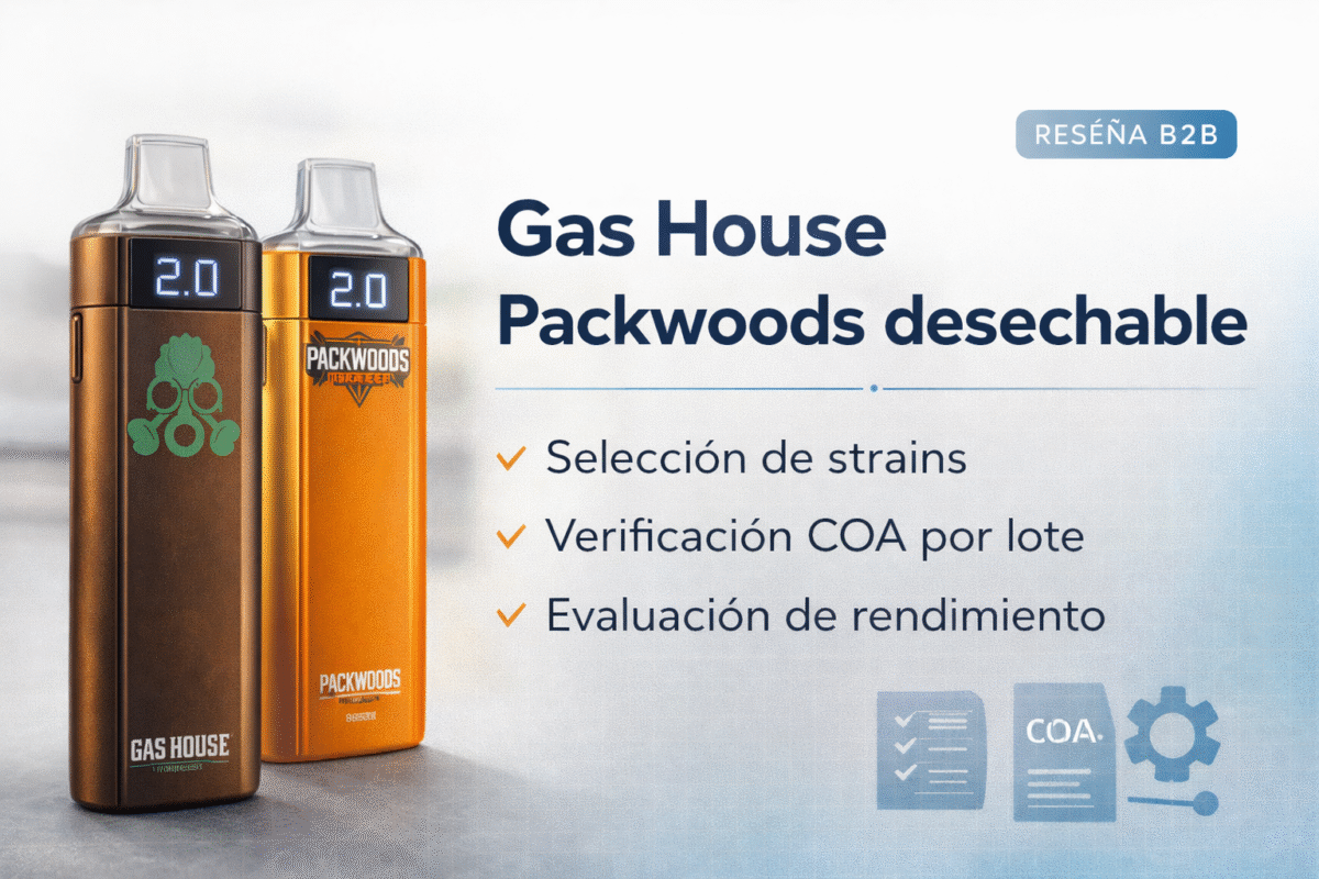Gas House Packwoods desechable