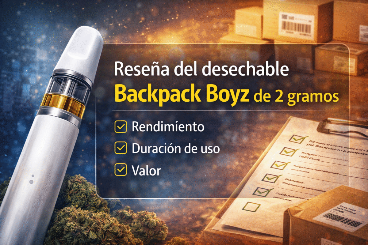 desechable Backpack Boyz de 2 gramos
