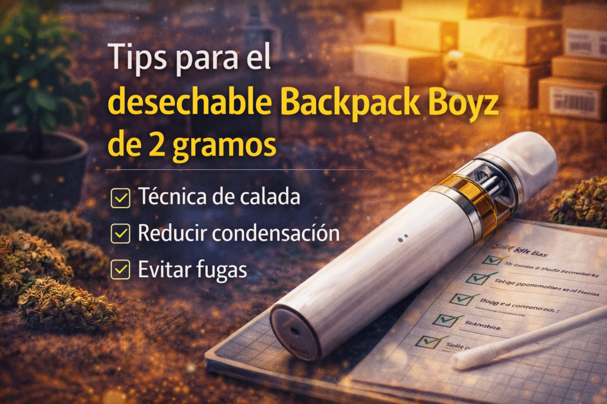 desechable Backpack Boyz de 2 gramos