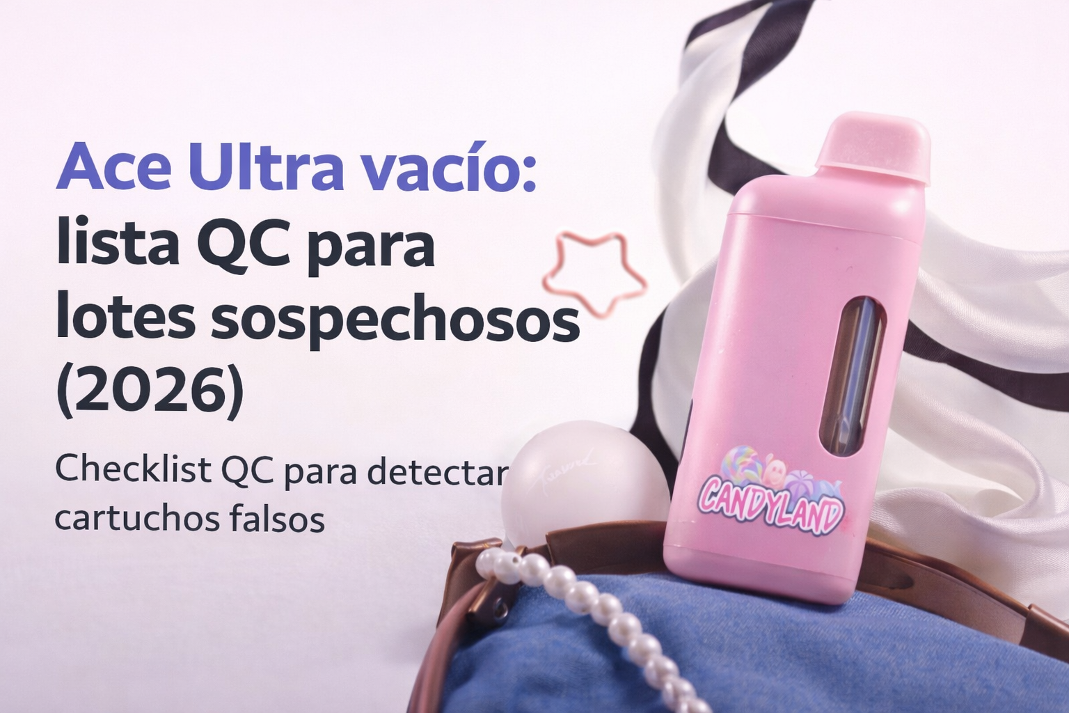 Ace Ultra vacío en inspección QC para detectar lotes sospechosos