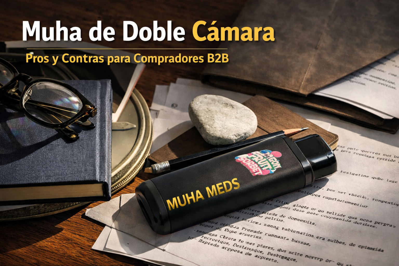 Portada del artículo: Muha de doble cámara, pros y contras para compradores B2B.