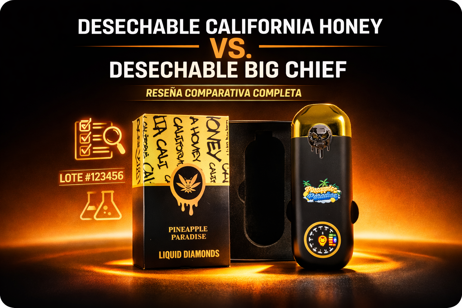 Desechable California Honey vs. desechable Big Chief: portada de reseña comparativa (empty only)