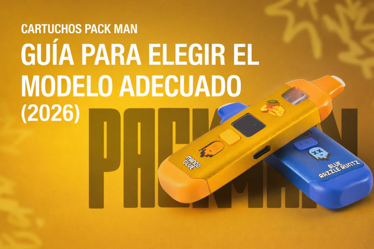cartucho Pack Man – guía visual para elegir el modelo adecuado Packman en 2026