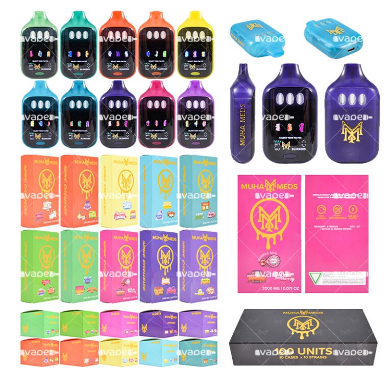 desechable Muha Meds de 1.8 g de triple cámara