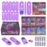 desechable Wizard Trees de 2 g vacío — collage de empaque, dispositivo y 10 sabores