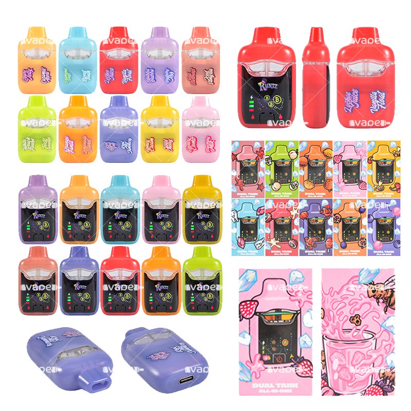 desechable Runtz Diamonds 2 en 1 de 2 ml — caja y dispositivos, 10 sabores duales