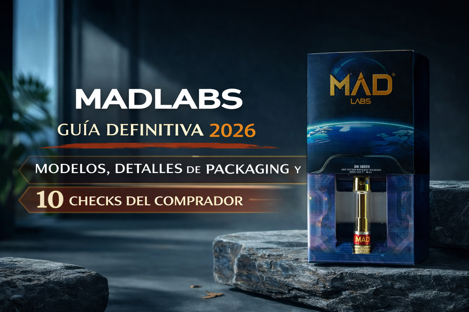 Portada de la guía 2026: madlabs (modelos, detalles de packaging y 10 checks del comprador)