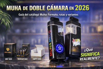 Muha de doble cámara en 2026: portada horizontal sobre formato, rutas y variantes del catálogo Muha.