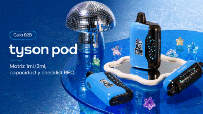 Portada de tyson pod para guía B2B sobre matriz 1ml/2ml, capacidad y checklist RFQ