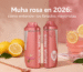Muha rosa en 2026: dispositivo Muha Meds rosa sobre fondo pastel con limones.